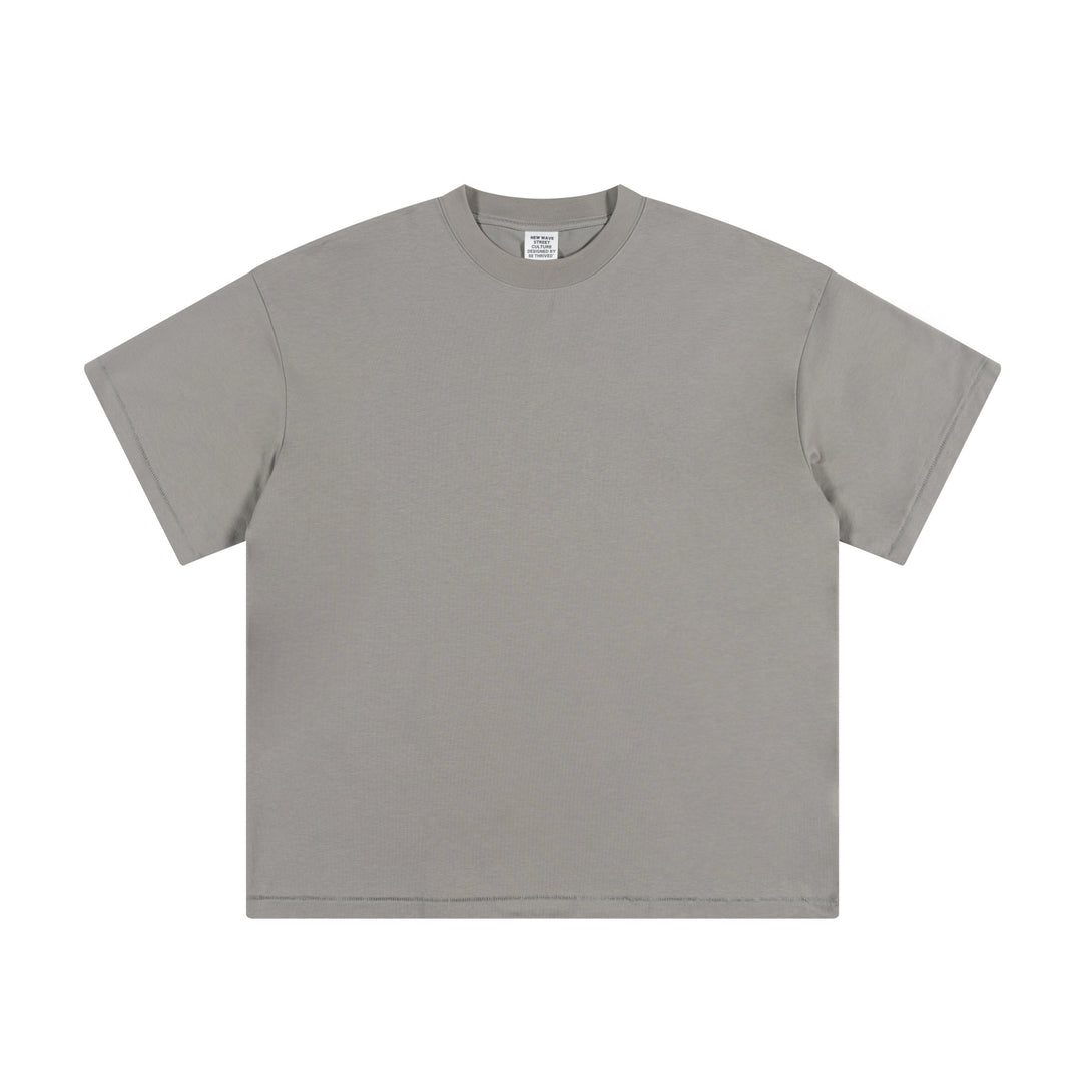 Gray Unisex Cooling T-shirt Front View