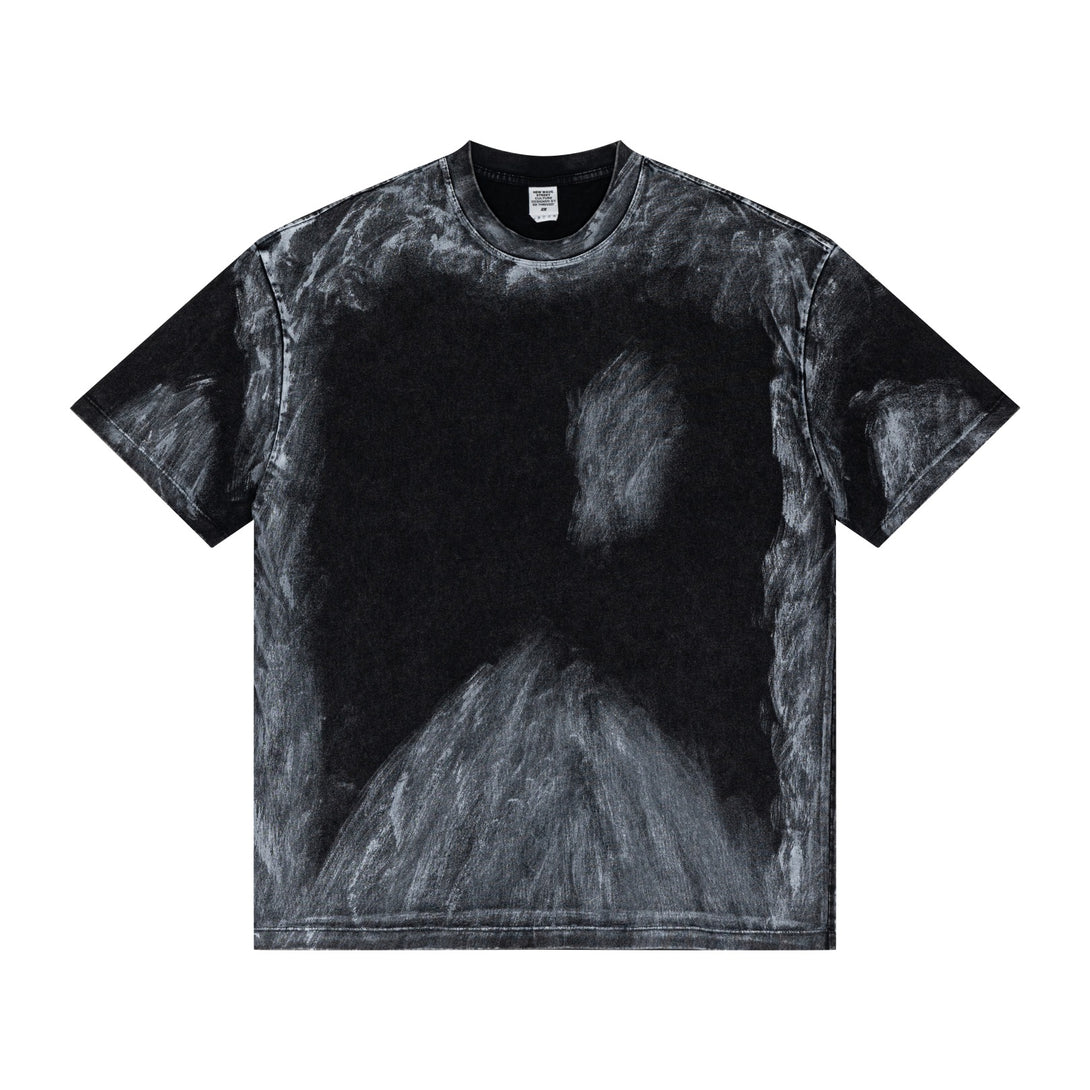 Dark Blue oversized streetwear staple | Pigment-dye finish front | Bulk garment for private label