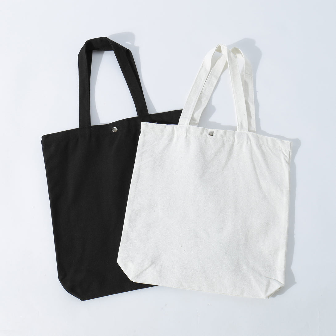 Cotton Canvas Bag With Magnetic Buckle - April Su