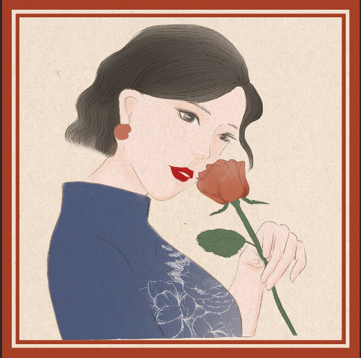 Custom Printed Scarf - April Su