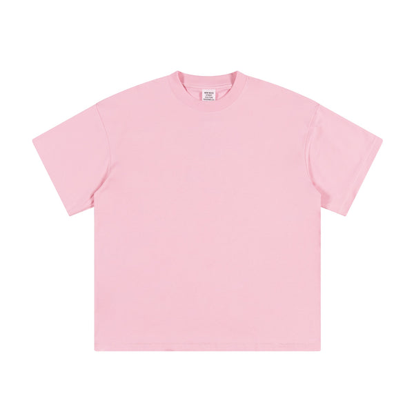 Pink Unisex Icefeel T-shirt Front Flat Lay