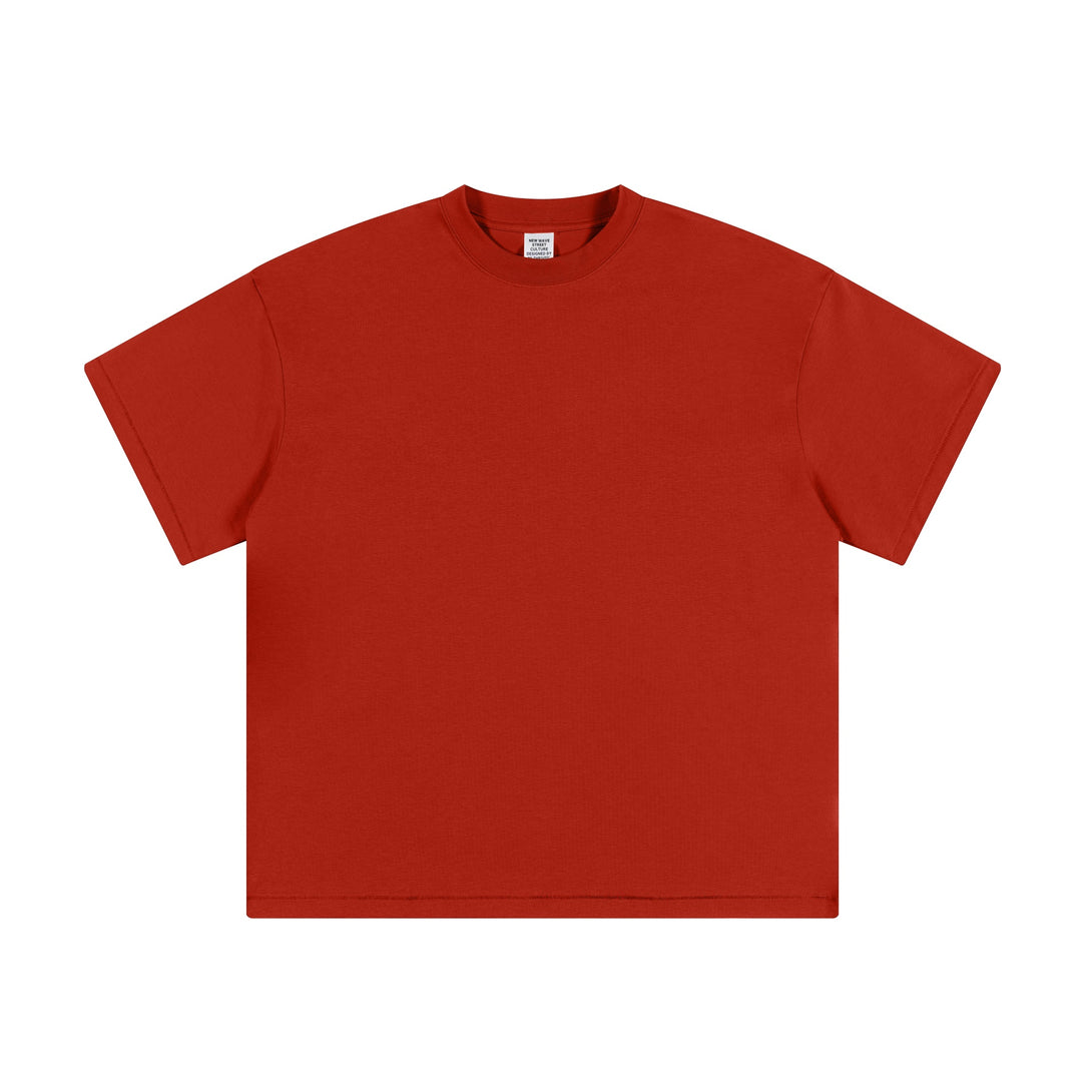 Red Unisex Performance T-shirt Front View