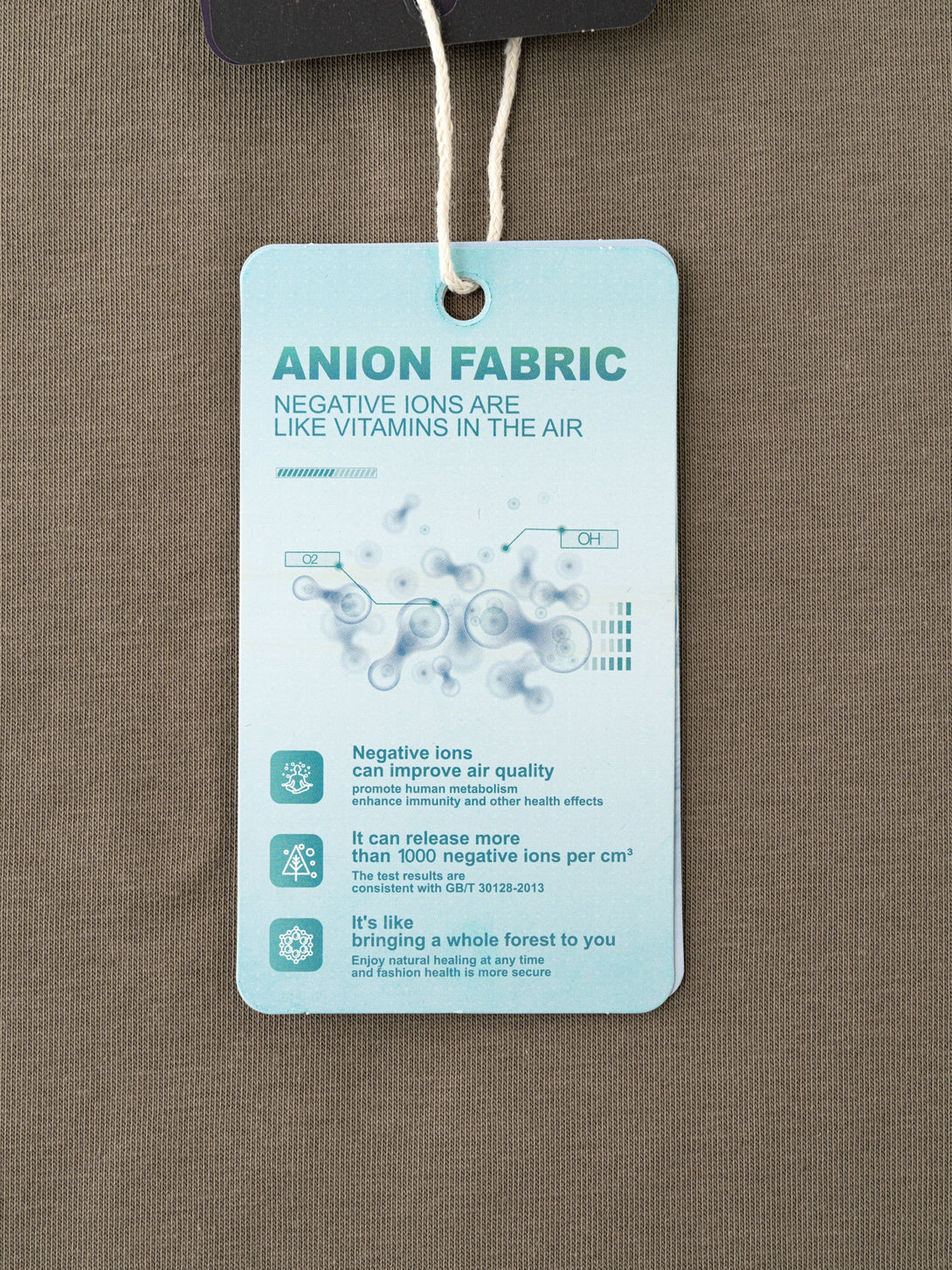 Care instructions tag - quick-dry technology maintenance for wholesale garments