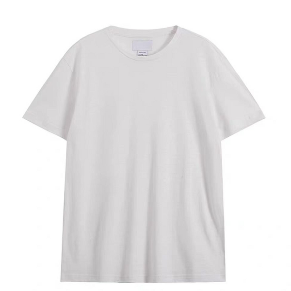 Unisex Hemp Organic Cotton Round Neck Short-Sleeved T-shirt - April Su