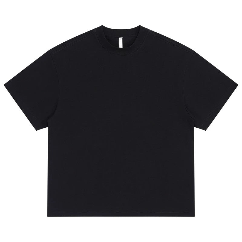 Black Sorona cotton tee - bulk unisex apparel