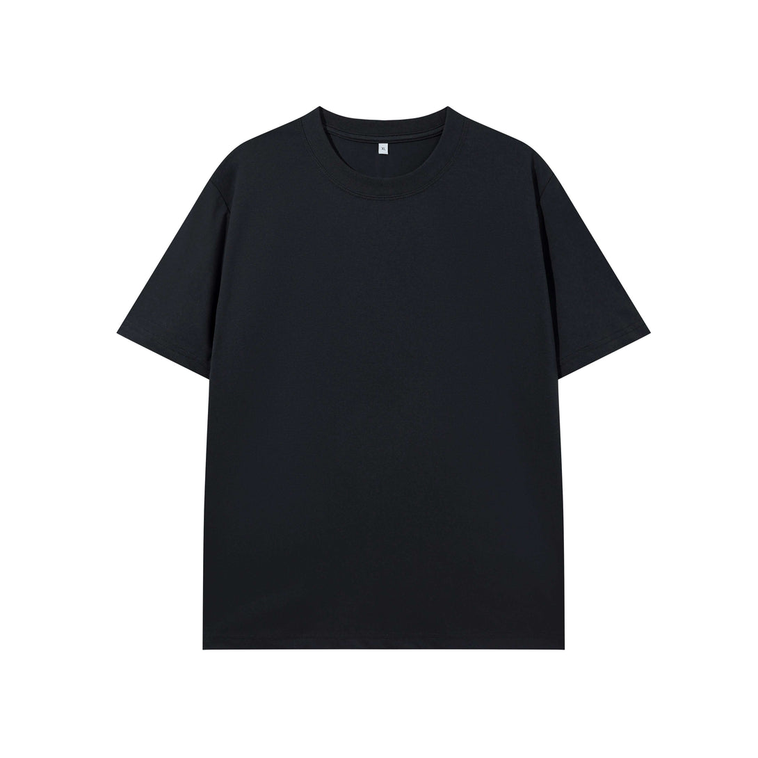 Black family matching antibacterial t-shirt front