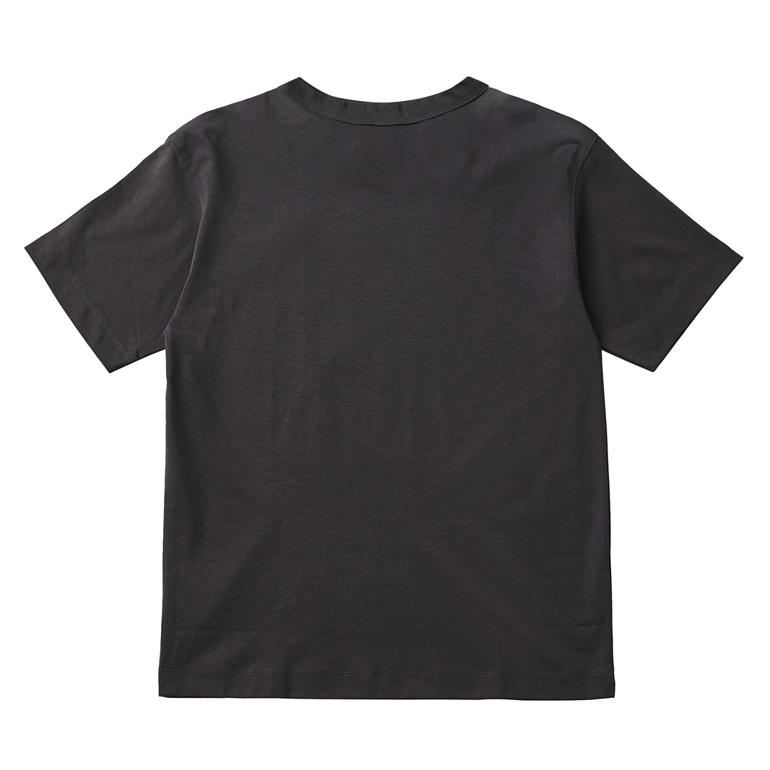 Bluish Gray sustainable t-shirt back - bulk apparel