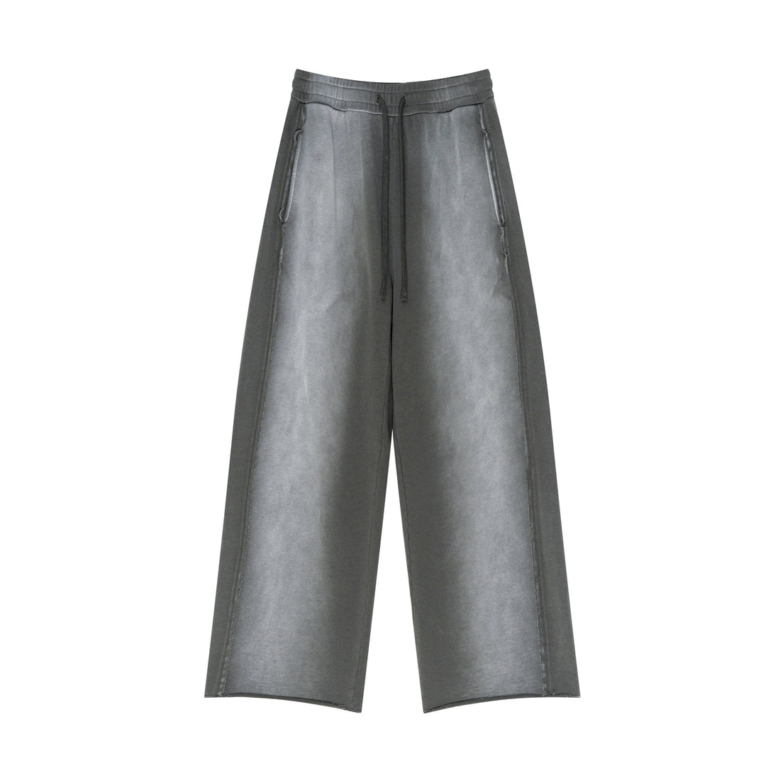 Dark Gray Professional Gym Pants Front | Anti-Odor Technology | Custom Branding Base