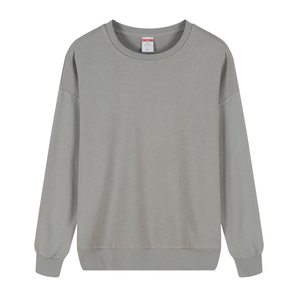Unisex Micro-Elastic Crew Neck Long Sleeve Sweatshirt - April Su