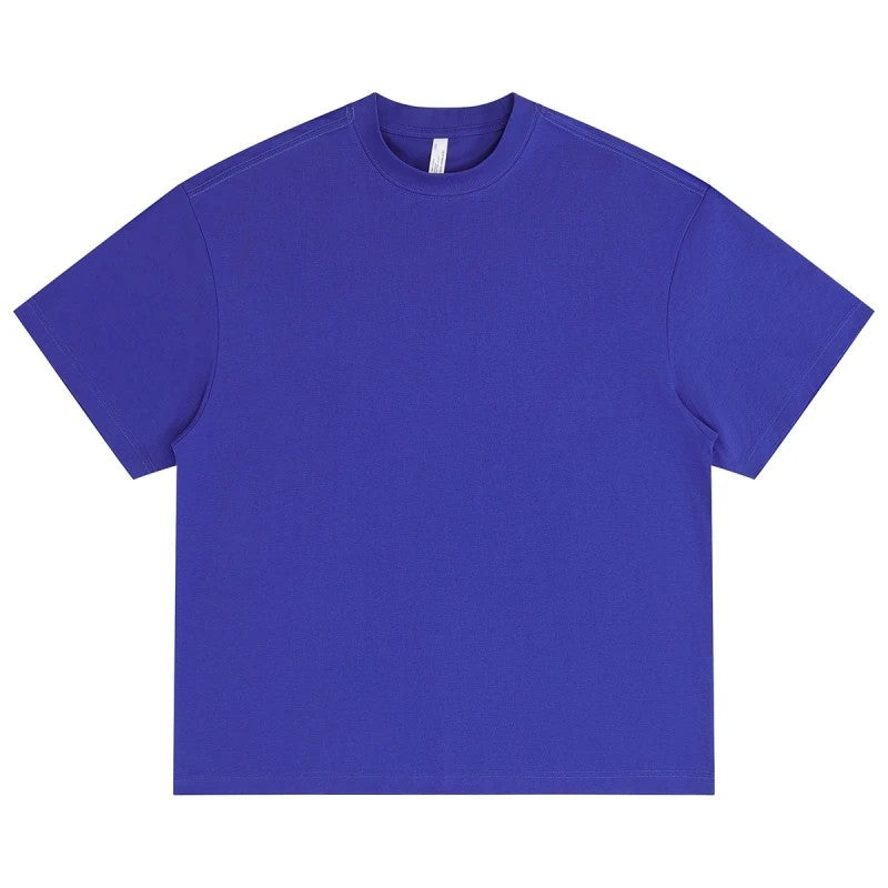 College Blue Sorona blend t-shirt front - bulk wholesale