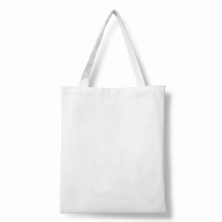 Customizable white organic cotton tote bags in bulk - sustainable promotional products for events