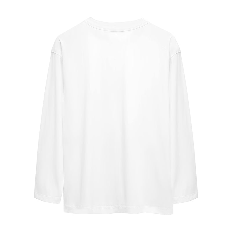 Sorona Sustainable Quick Drying Loose Long Sleeve T-Shirts - April Su