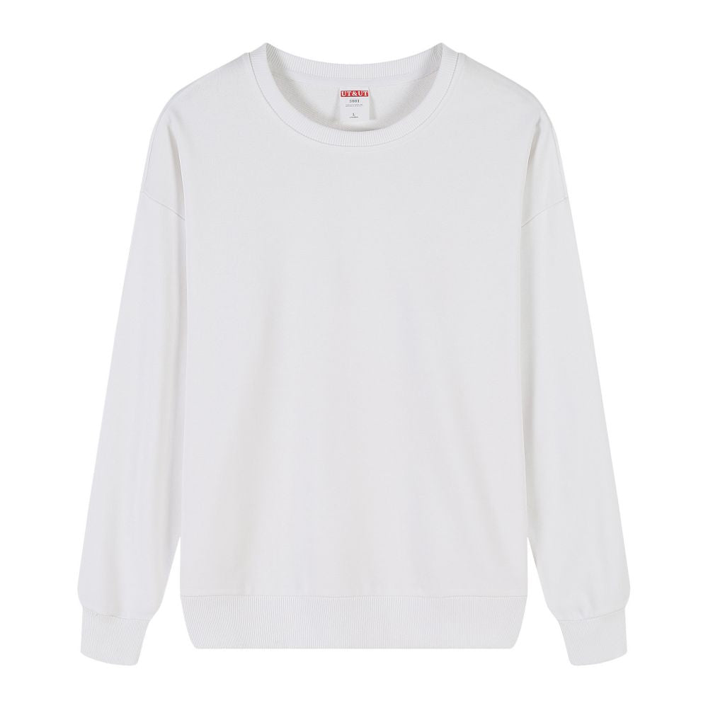 Unisex Micro-Elastic Crew Neck Long Sleeve Sweatshirt - April Su