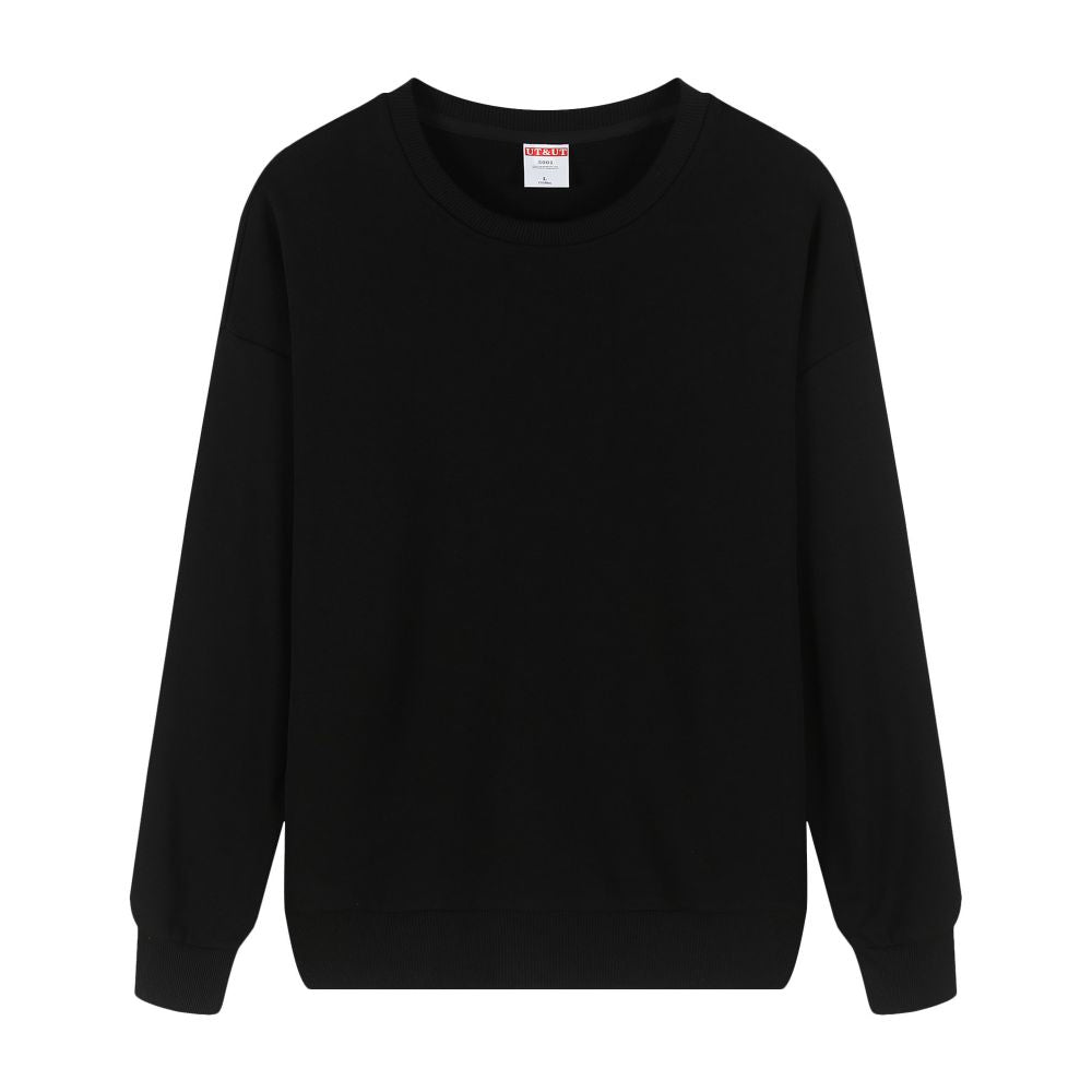 Unisex Micro-Elastic Crew Neck Long Sleeve Sweatshirt - April Su