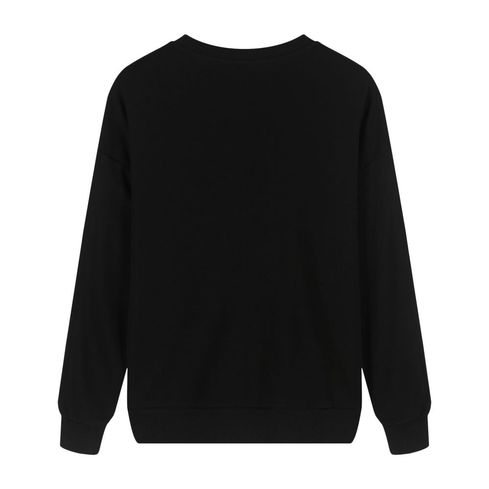 Unisex Micro-Elastic Crew Neck Long Sleeve Sweatshirt - April Su
