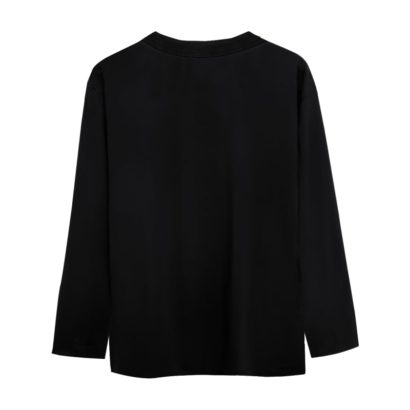 Sorona Sustainable Quick Drying Loose Long Sleeve T-Shirts - April Su