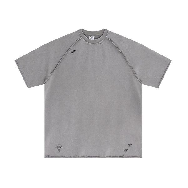 25SS Pig-Dyed Snow Rotten  Cotton Tee - April Su