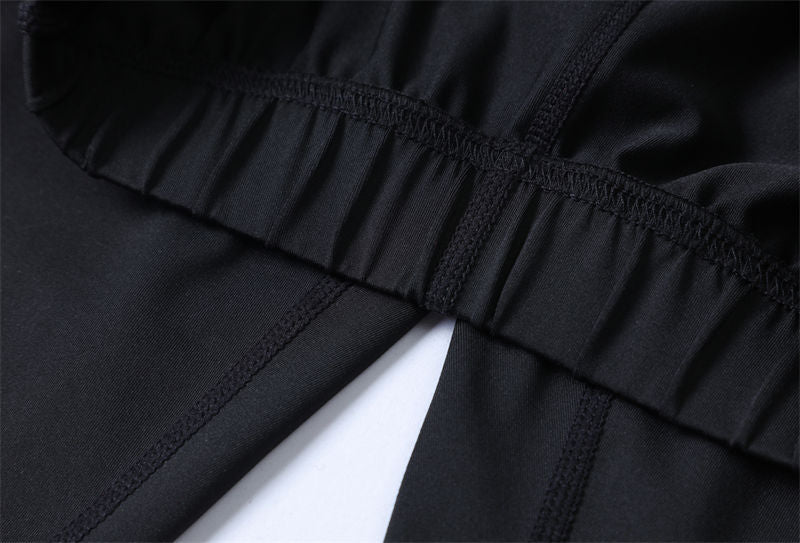 Breathable inner waistband construction gym wear