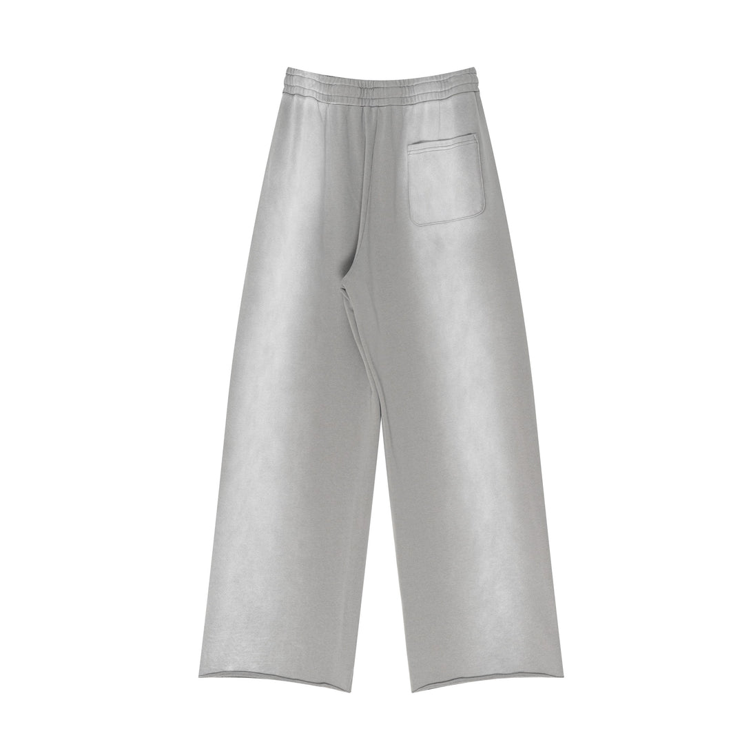 Light Gray Sportswear Pants Rear | Reinforced Seams for Gym & Street Wear | Customizable Activewear