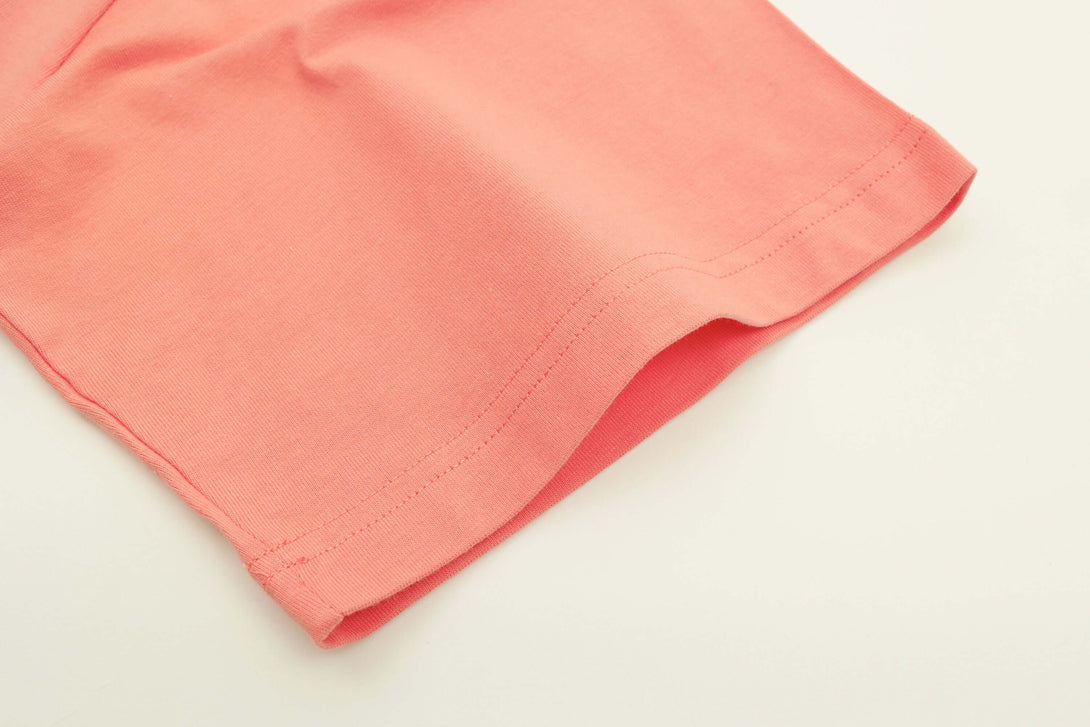Sleeve construction close-up unisex t-shirt