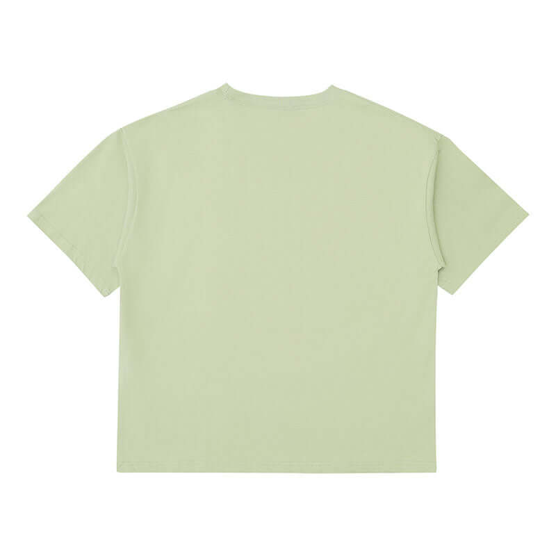 Pistachio baggy fit t-shirt back