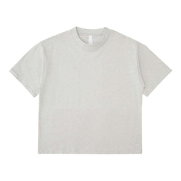 Sport grey heavyweight tee front