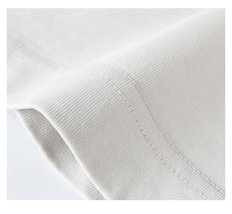 cuff and sleeve detail of the heavyweight vintage wash t-shirt