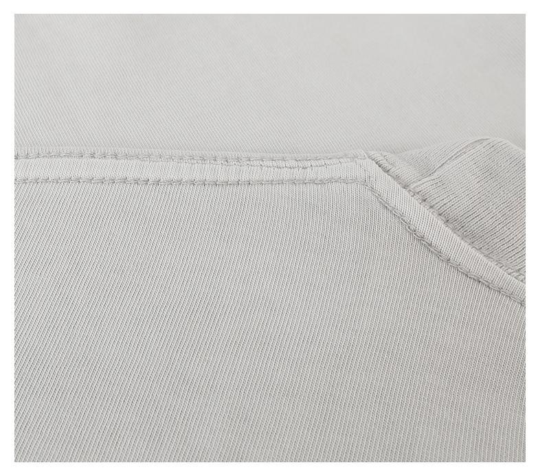 shoulder construction detail of the heavyweight vintage wash t-shirt