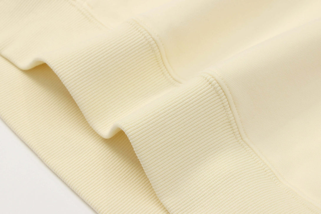 Bottom hem ribbing for shape retention
