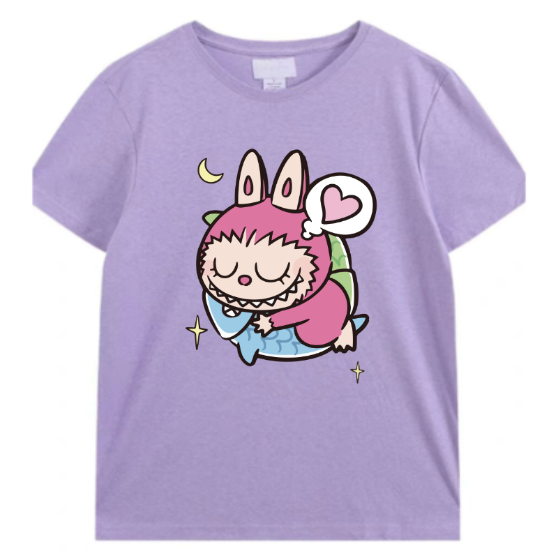 Custom printed design on Purple hemp-organic cotton tee, eco-friendly branding solution for corporate merchandise programs.