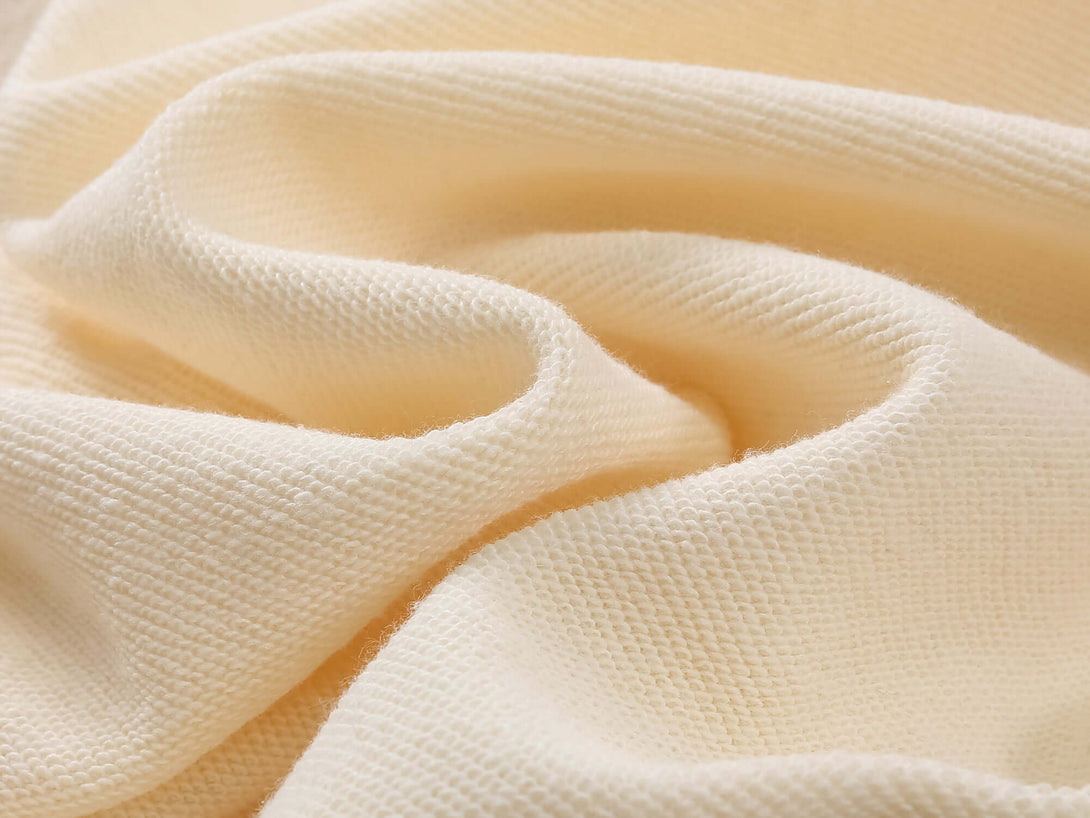 Terry loop fabric texture backside