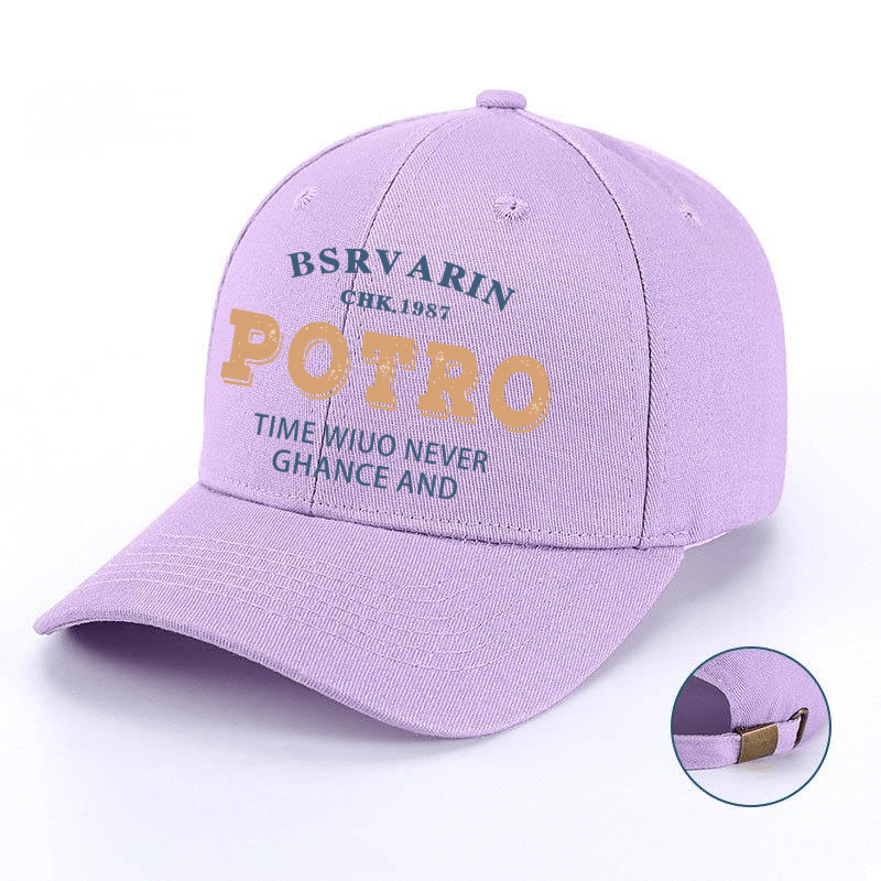 Lavender kids sun hat pattern - Cotton baseball cap custom OEM