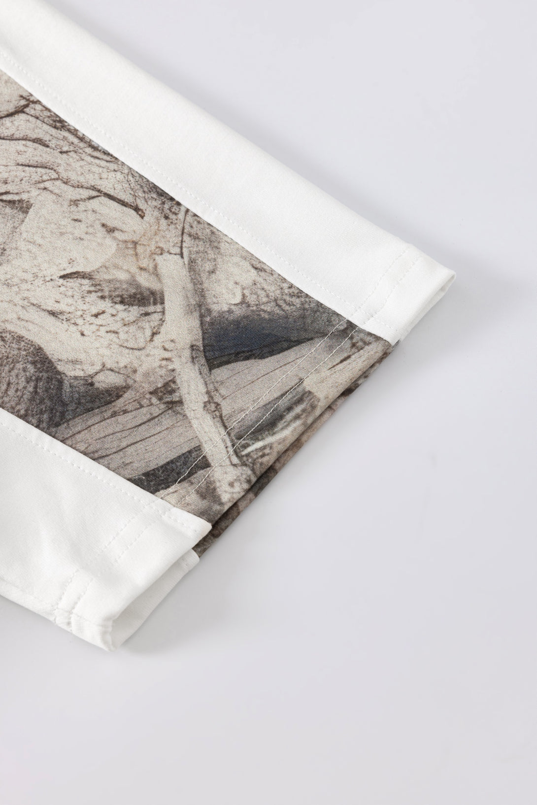 sleeve cuff finishing on Men's quick-dry Sublimation Printing T-Shirt