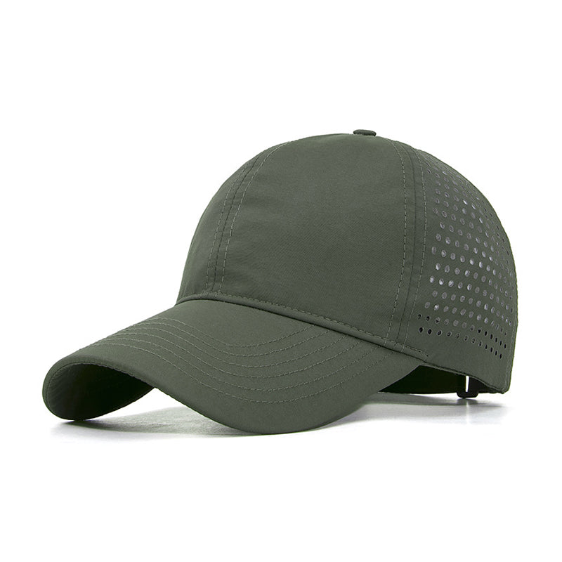 Army green mesh baseball cap - tactical adjustable headwear for bulk orders