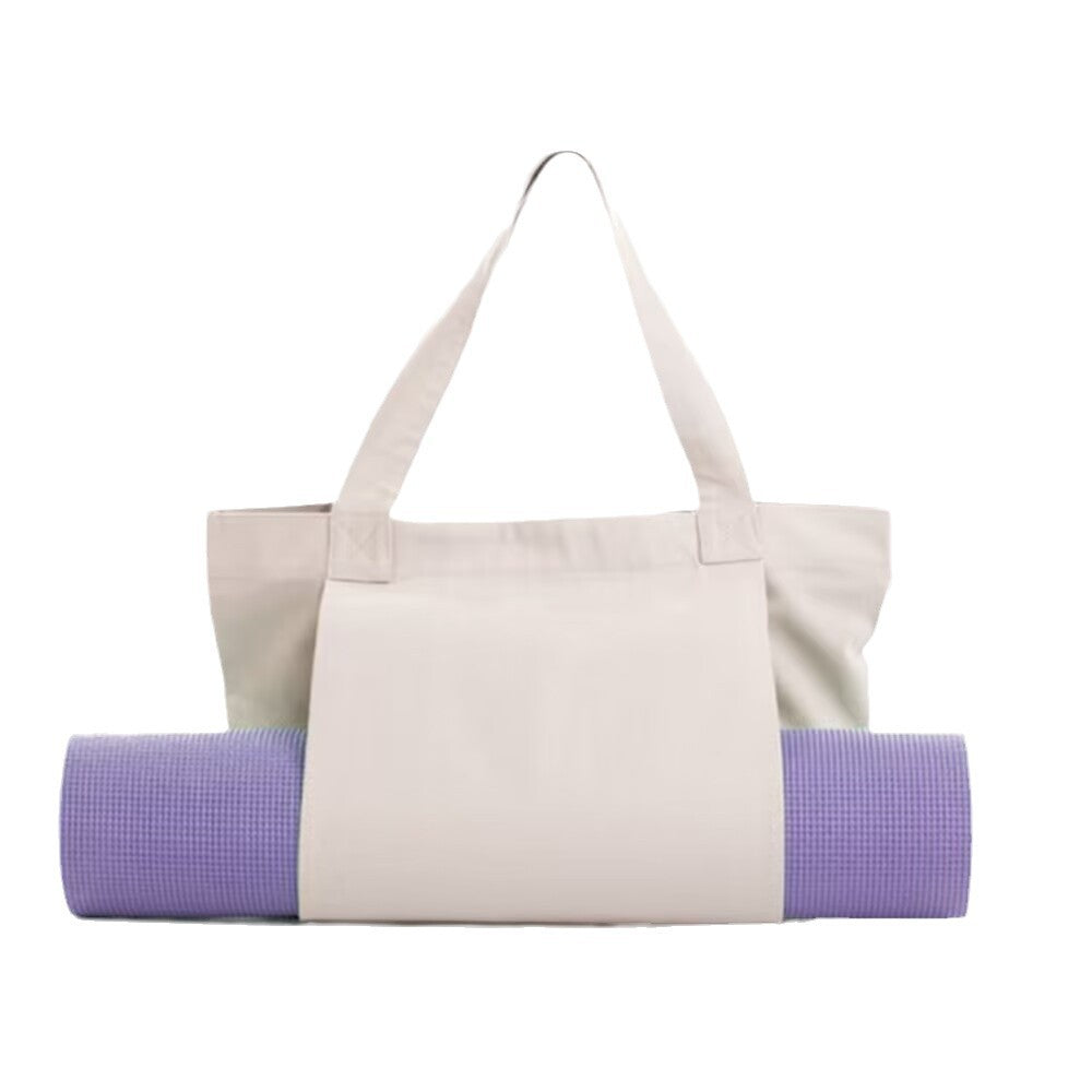 Eco-Friendly Yoga Mat Canvas Tote Bag | 100% Recycled Cotton | Heavy-Duty 450g/m² - April Su