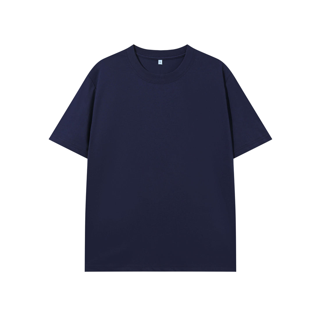 Navy blue Sorona cooling t-shirt front