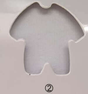 GOTS organic cotton 180g knit fabric swatch (02 White) - Plain jersey for babywear OEM