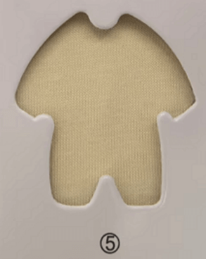 Yellow organic cotton 180g knit (05) - Plain weave GOTS fabric for manufacturing