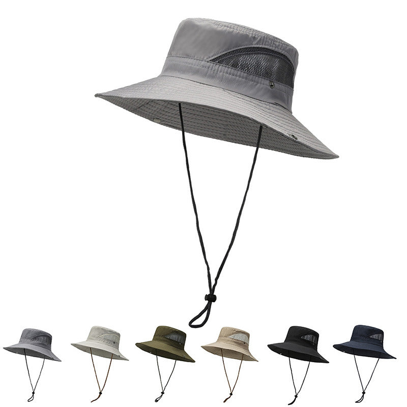 Five-color wholesale bucket hat collection