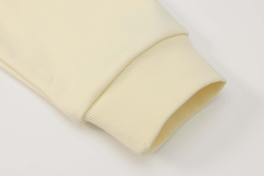 Ribbed cuff with stretch recovery