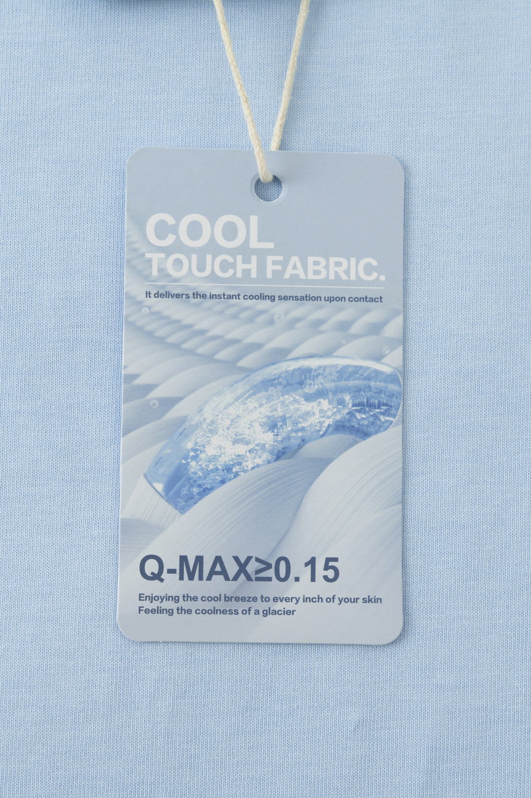 Technical specifications tag - SS25 athletic-leisure cut details