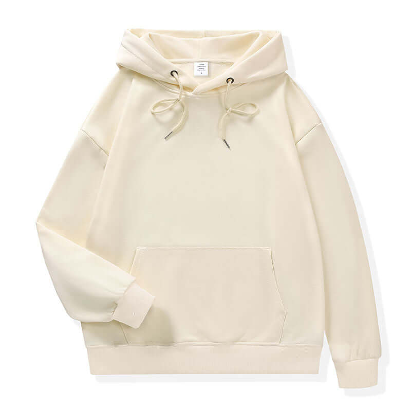 Apricot Unisex Hoodie front in 310g cotton