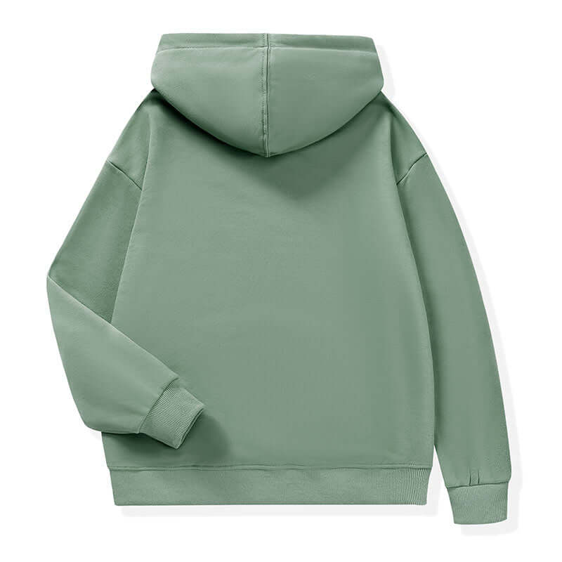 Matcha Green Cotton Pullover back design