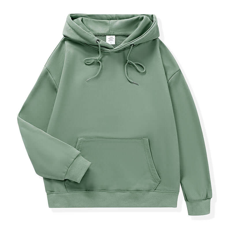 Matcha Green Unisex Hoodie front eco-friendly