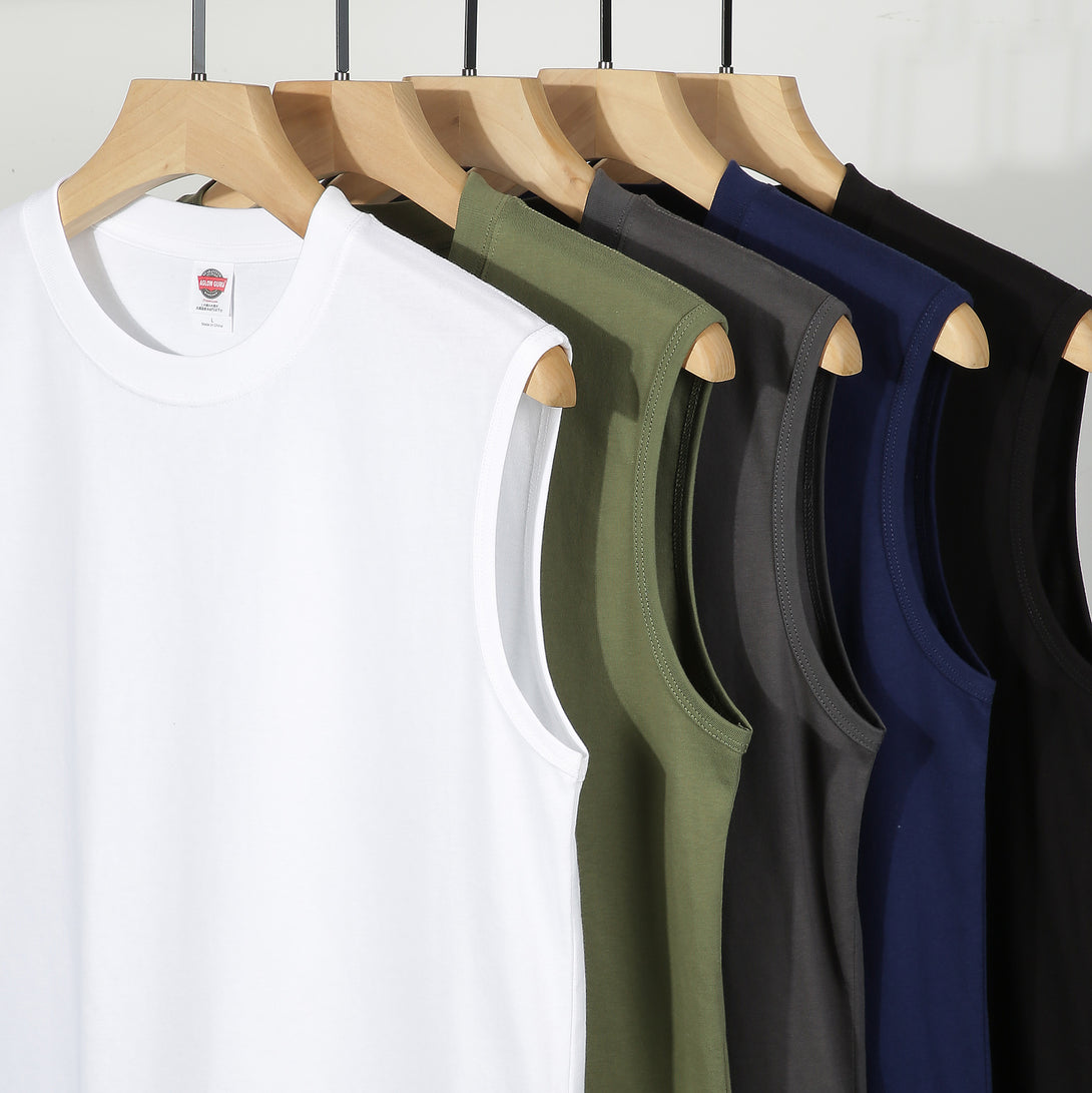 Unisex tank tops on hangers (6 colors)
