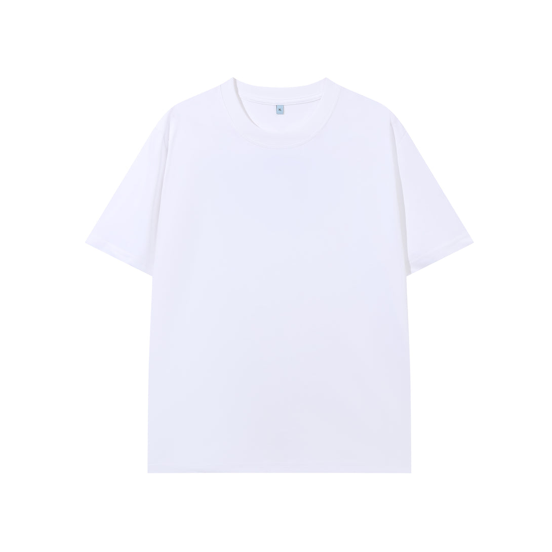 White parent-child matching Sorona t-shirt front view