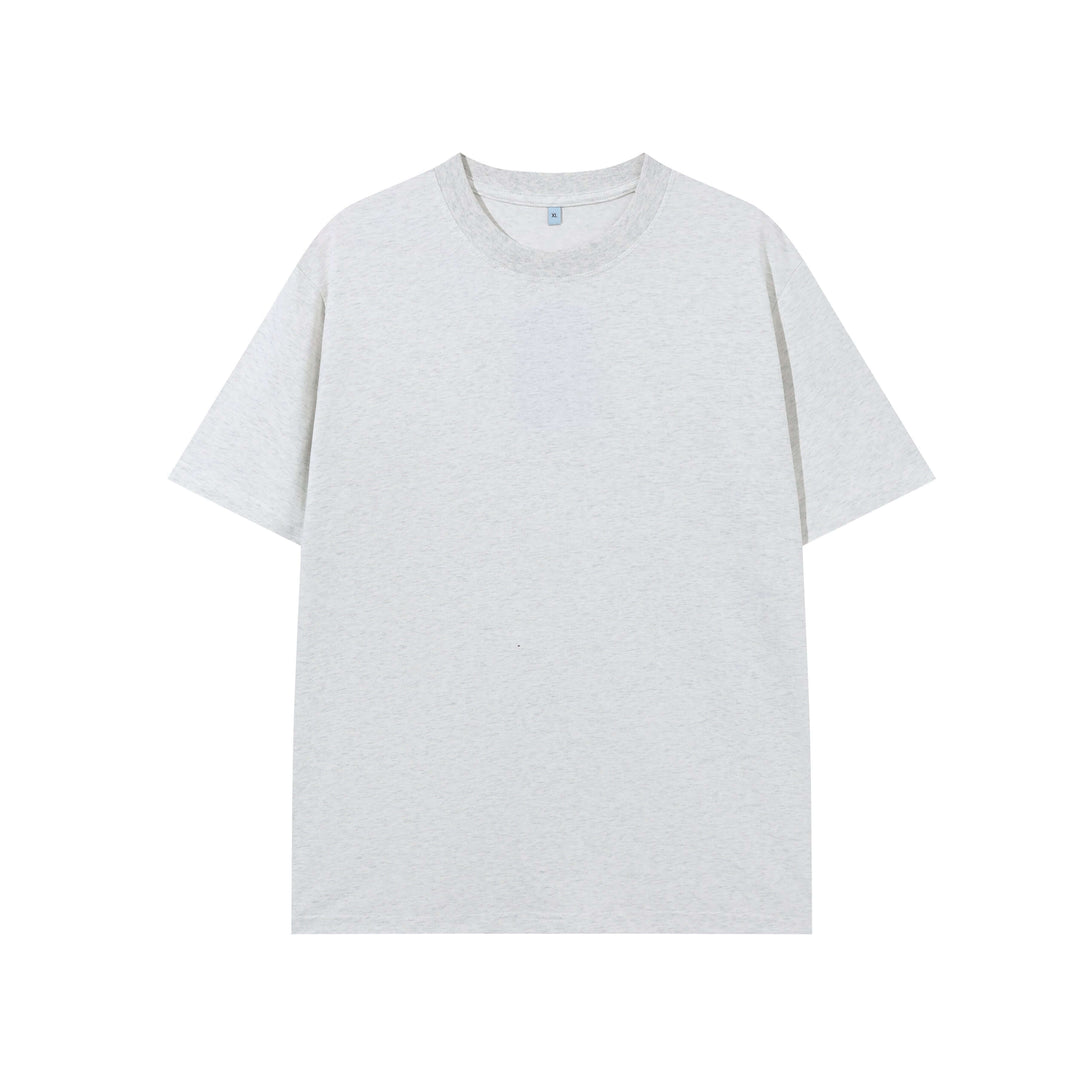 White grey cooling t-shirt front 230g